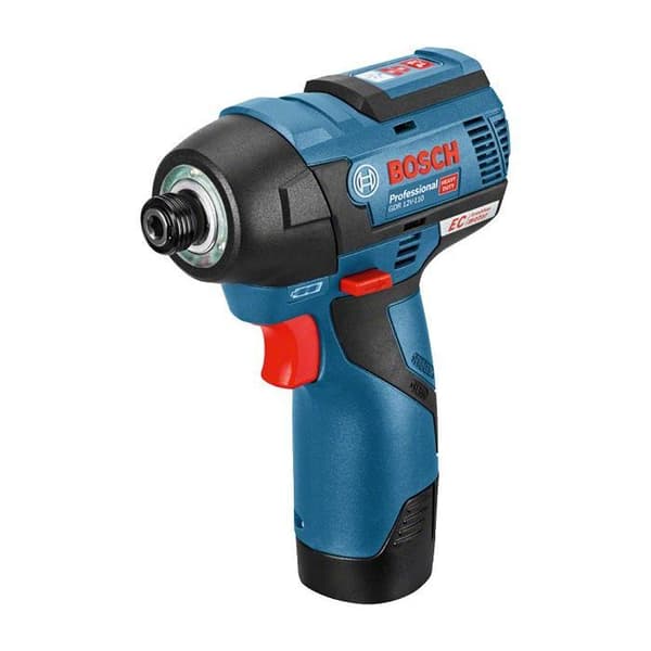 Bosch Professional GDR 12V-110 slagdrivare + 2 batterier 3,0Ah i L-BOXX - 06019E0005