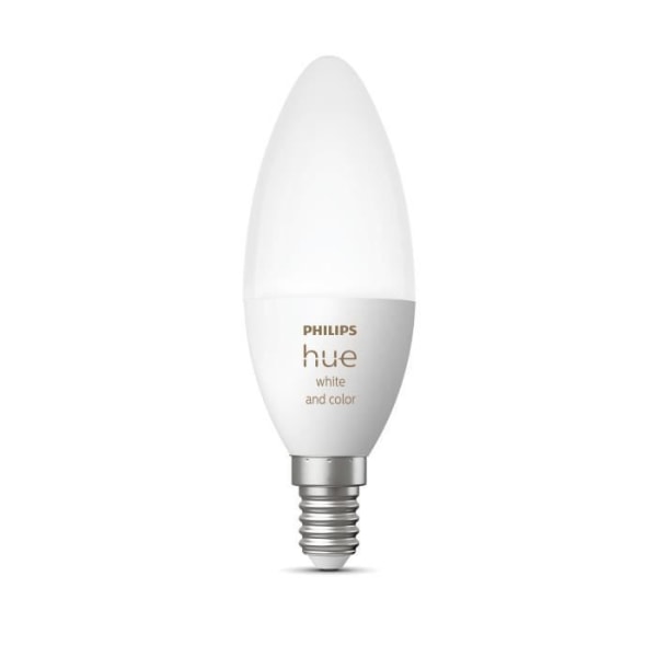 PHILIPS Hue White &amp; Color Ambiance - Smart LED-flamelampa E14 - 5,5W - Bluetooth-kompatibel