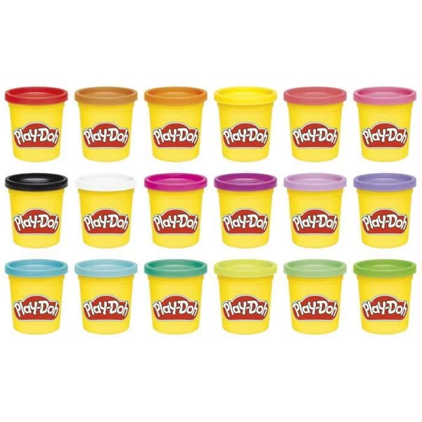 Play-Doh, 18-pack modellera