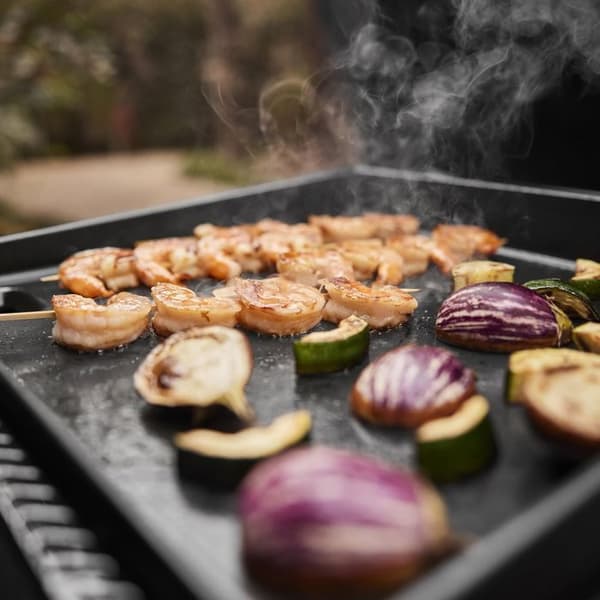 Gasgrill - WEBER - 43 cm - Svart