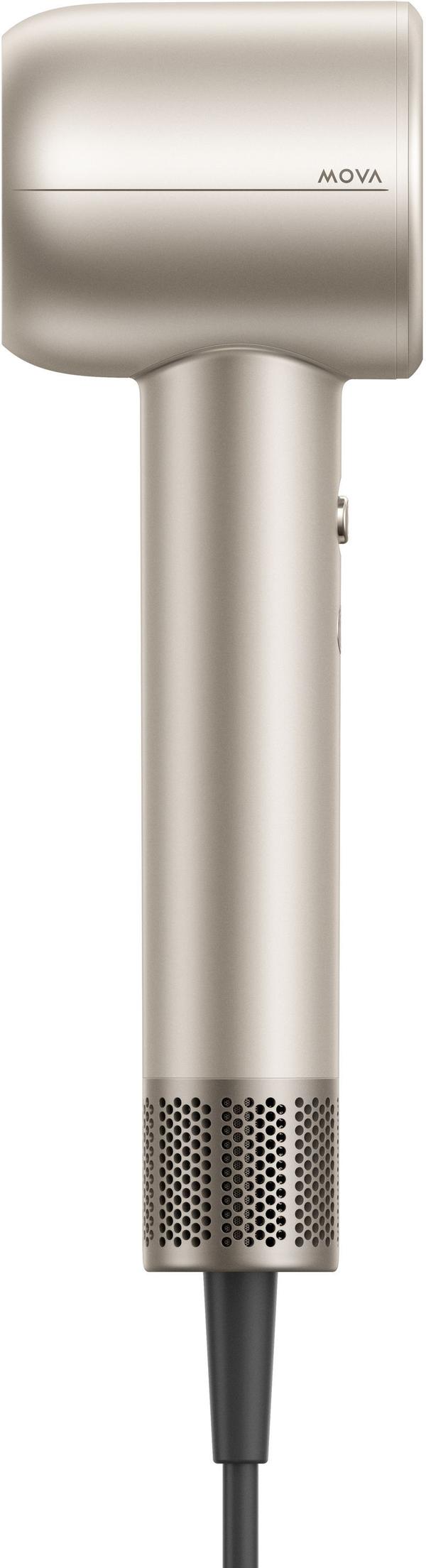 Hårtork - MOVA - SHINE 20 - Tyst - 240 V - Guld