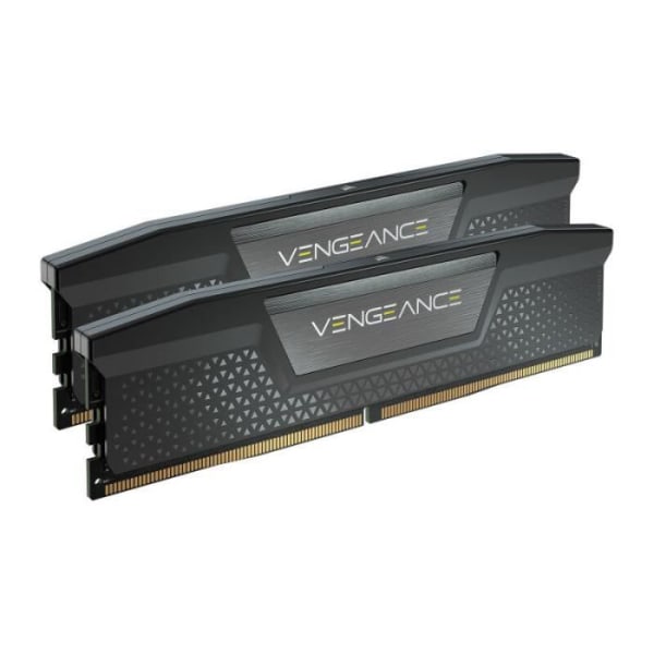 RAM-minne - CORSAIR - Vengeance DDR5 - 64GB 2x32GB DIMM -5200MT/s - Intel XMP - 1.25V - Svart (CMK64GX5M2B5600C40)