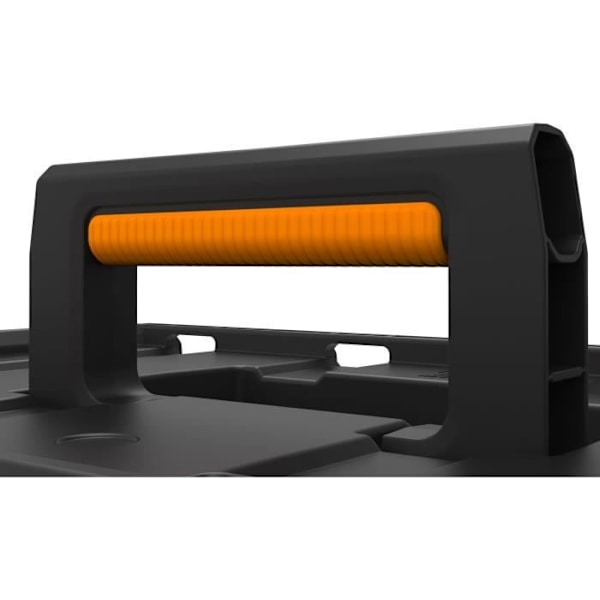 3-i-1 modulärt system - WORW BY KETER - STACK N ROLL - 48 x 39 x 69,5 cm - Svart
