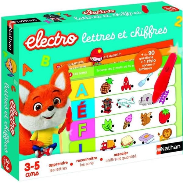 Nathan Electro - Bokstäver och siffror, elektroniskt spel