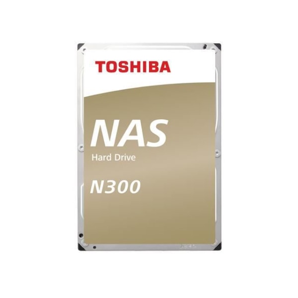 Toshiba N300 Hög -reliabibilitet Hårddisk intern hårddisk - 12 TB - 256 MB - NAS - 3,5 - 7200 TPM
