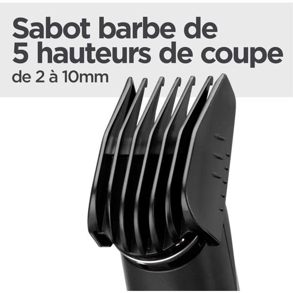 Skäggtrimmer - BABYLISS - P1358E - Rostfritt stålblad - Vattentät - Batteridriven