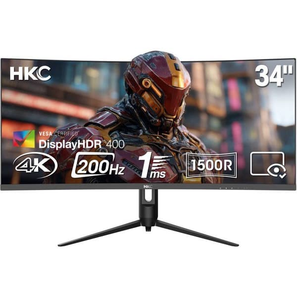 PC-spelskärm - HKC - 34 - 200Hz - VA-panel - 1ms - CG345U