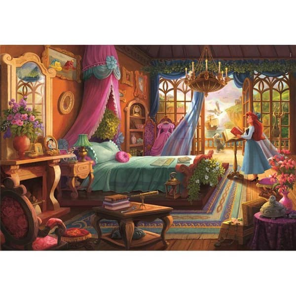 CLEMENTONI - För alltid - 500 bitar - Disney Prinsessor - Ariel
