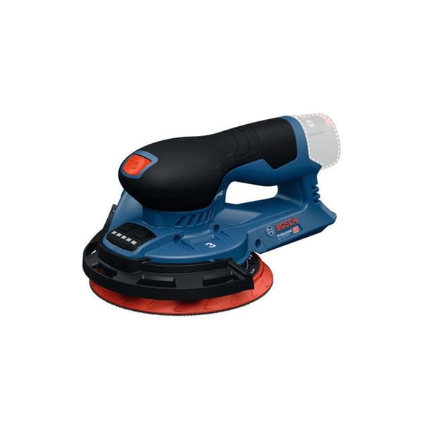 BOSCH PROFESSIONAL sladdlös excenterslip - GEX 12V-150-3 - 12V - 150 mm - G120 slippapper + ring + påse + stödplatta