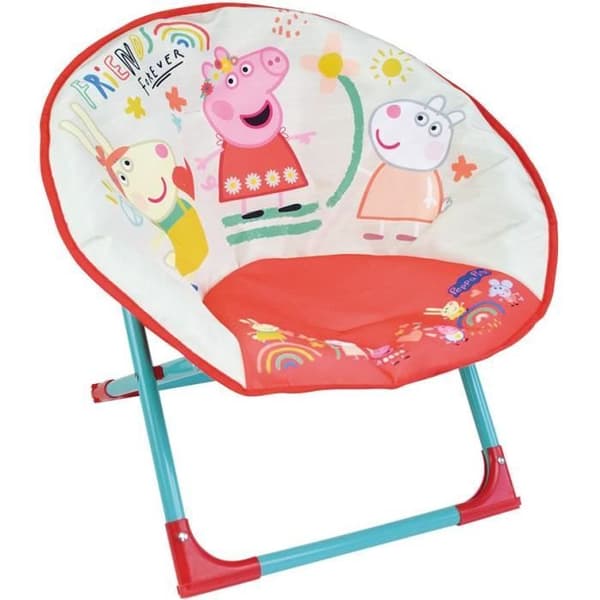 FUN HOUSE Peppa Pig Moon sits - Fällbar - H.47 x B.54 x D.42 cm - För barn