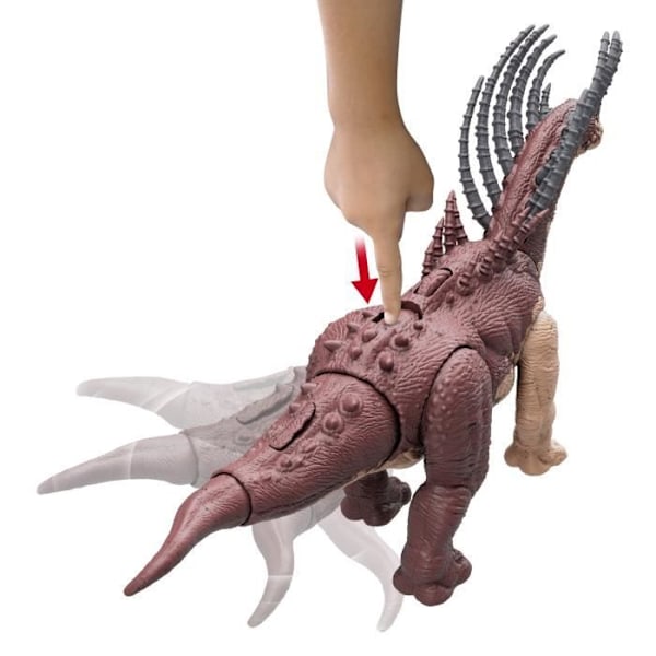 Jurassic World - Bajadasaurus Mega Action - HTK80 ledad figur