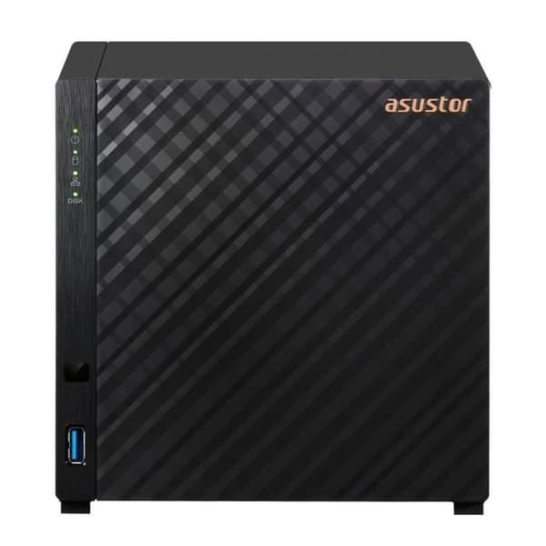 NAS-server - ASUSTOR - AS1204T - 4 fack - 1 GB DDR4