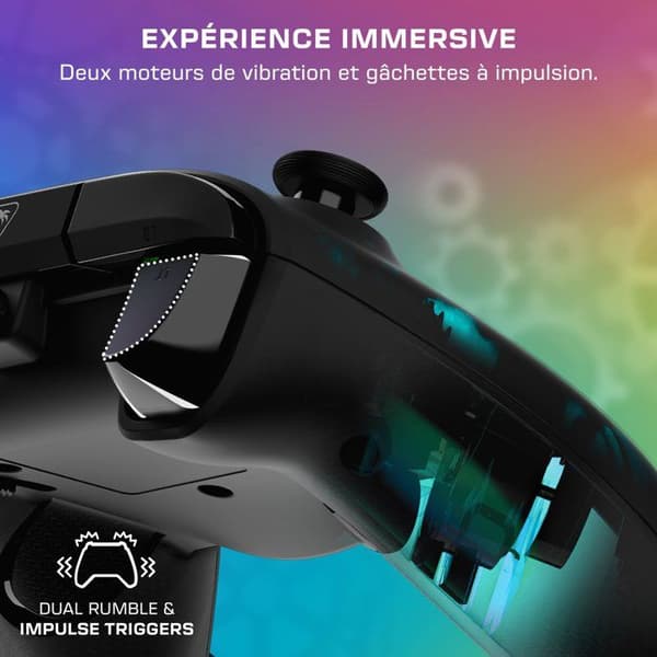 Gamepad - Xbox & PC - Afterglow Ignite - RGB Wired - Time Machine - Turtle Beach
