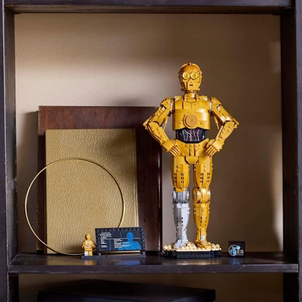 LEGO Star Wars 75398 C-3PO - Byggbar droidminifigur - modellsats för vuxna