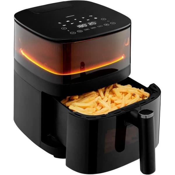 Oljefri varmluftsfritös - MD 11780 - Temperatur upp till 230°C - 10 program - 5 L - 1500 Watt