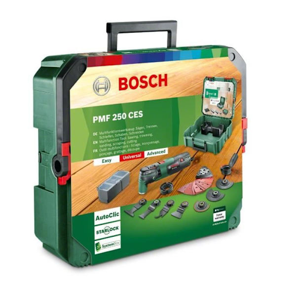BOSCH multifunktionsverktyg - PMF 250 i SB + 20 AC