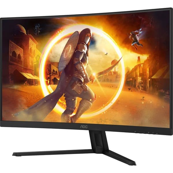 Böjd spelskärm - AOC - 32" - QHD - 180Hz - Snabb VA-panel - 0,5ms - CQ32G4VE