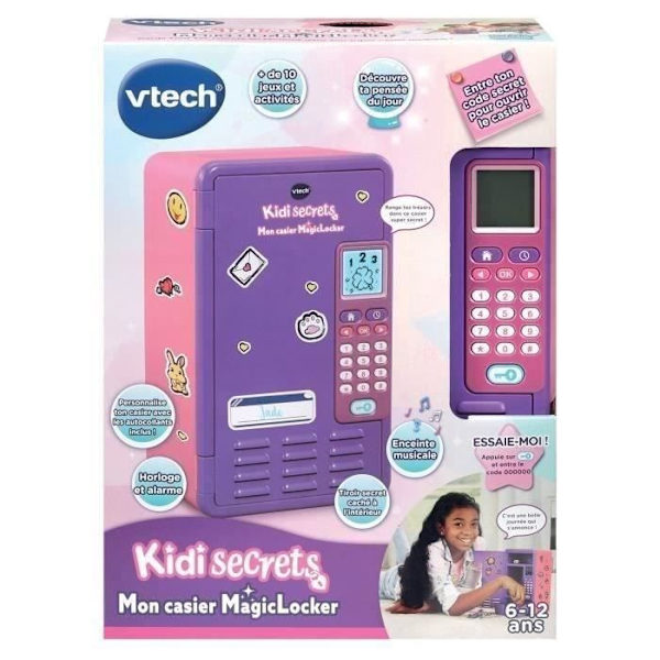 VTECH KIDISECRETS - MY MAGICLOCKER LOCKER (ROSA)