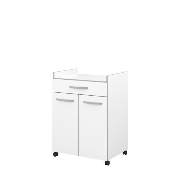 HARMONY Köksvagn L 60cm - Matt vit