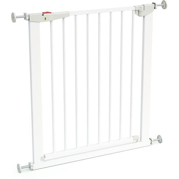 Säkerhetsbarriär - 72,5 till 79,5 cm - WEBABY - MOBI - Vit