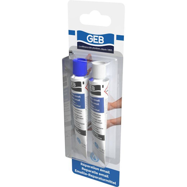 Emaljreparation - GEB - Tvåkomponents - Vit