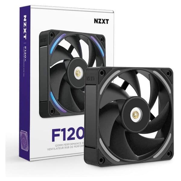 PC-fläkt - NZXT - F120X RGB (RF-U12PN-B1) - Ø 120 mm