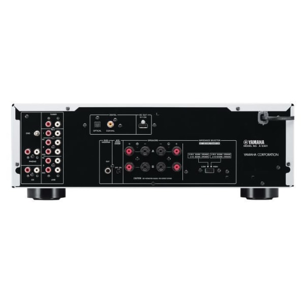 YAMAHA stereoförstärkare A-S301 BL 2 x 60 watt - ToP-ART-teknik - DAC 24 bit / 192 kHz - MM phono-förförstärkare - Hörlurarutgång - Sortera