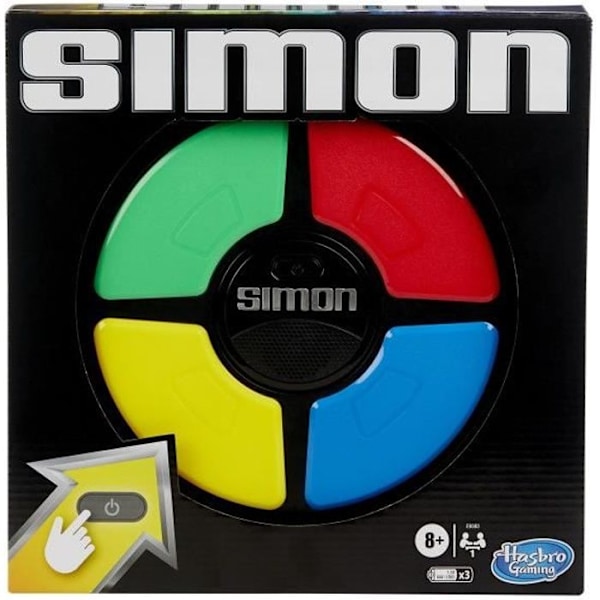 Simon Classique - Elektroniskt minnesbrädspel - fransk version