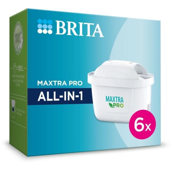 Brita Pack med 6 Maxtra Pro All-1-patroner