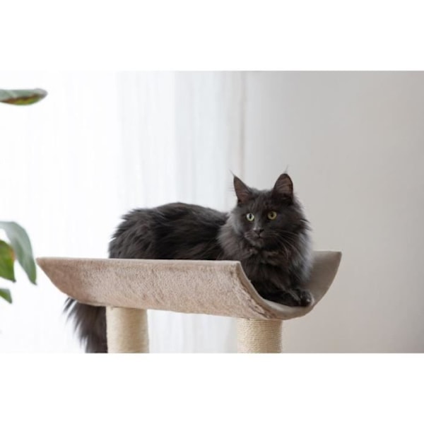 KERBL - Taupe Ambiance Cat Tree - 49x35x56 cm - Taupe - Sisal