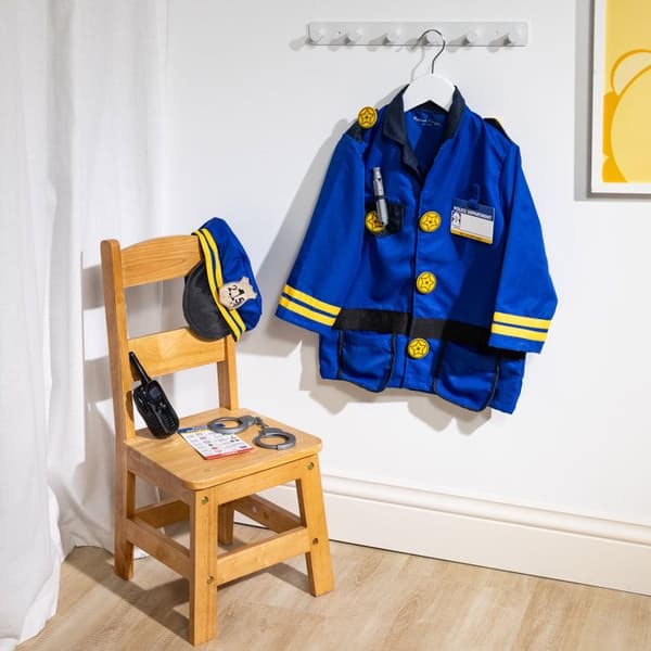 Melissa & Doug polisdräktpaket + tillbehör