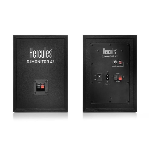 HERCULES DJMONITOR 42 - 2 x 20 W aktiva övervakningshögtalare