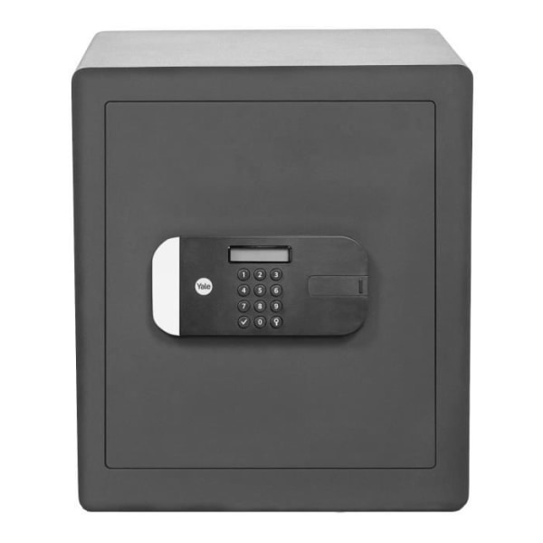 YALE Högsäkerhetsskåp med elektroniskt lås (SKG -certifierat), skrivbordsstorlek H.40 x B.35 x D.34 cm (35.5 L)
