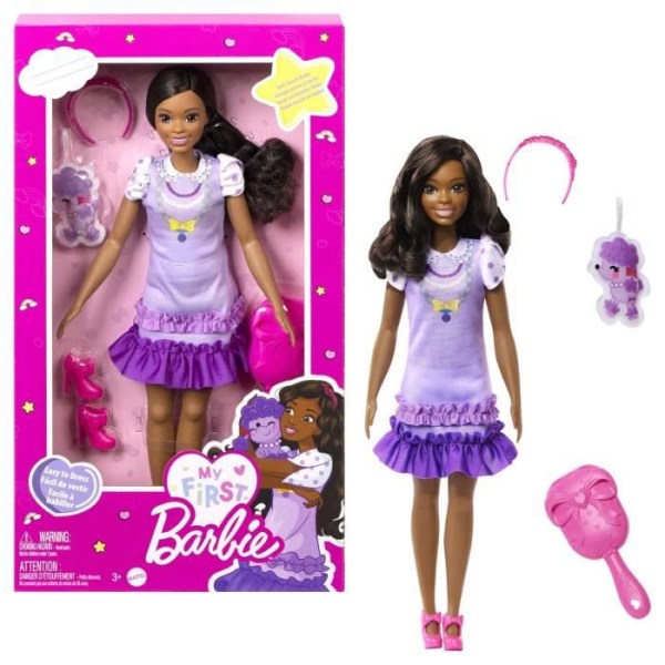 Barbie - min första brunett Barbie - docka - 3 år och +