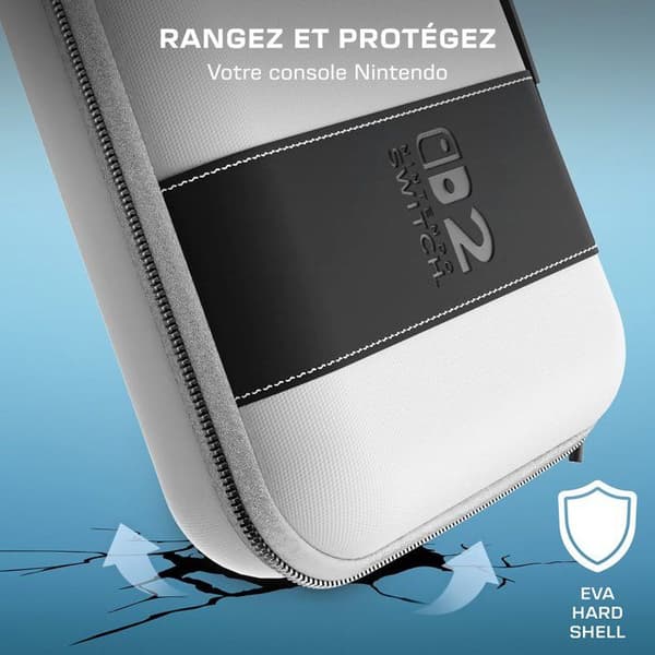 Resefodral - TURTLE BEACH - PlayTrek - För Nintendo Switch 2 - Glansigt Vitt