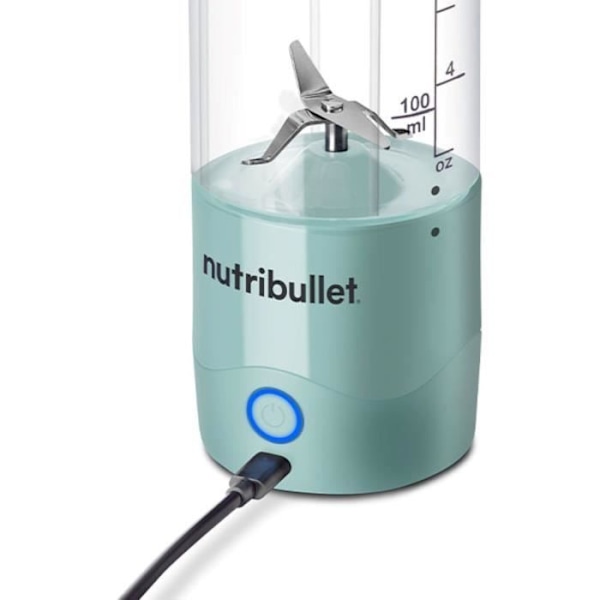 Blender - NUTRIBULLET - NBP003LBL - Bärbar mixer - Ljusblå