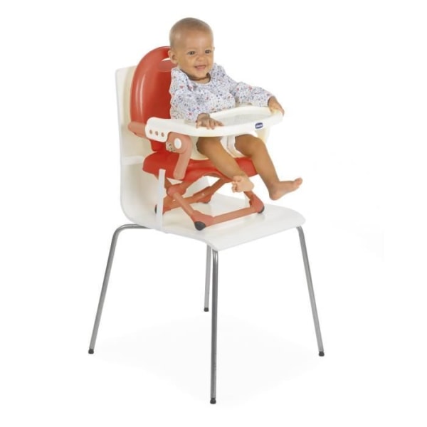 CHICCO - Pocket Snack Poppy red booster