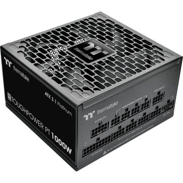 THERMALTAKE Toughpower PT - Modulär PC-nätenhet - 1000 W - 80Plus Platinum