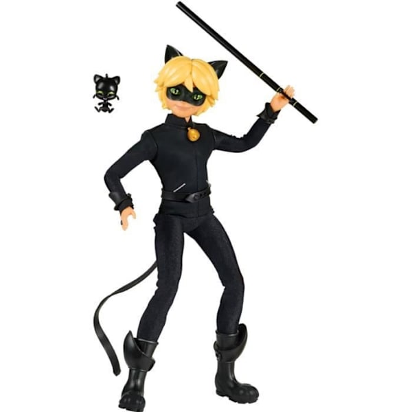 BANDAI Miraculous Ladybug - Modedocka 26 cm: Cat Noir