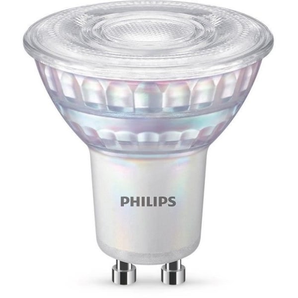 Philips LED-lampa motsvarande 50W GU10, dimbar, glas, set om 2