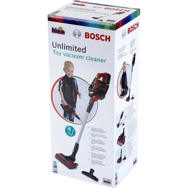Dammsugare elektronisk kvast BOSCH Unlimited 3 i 1 - KLEIN - 6808 - barnleksak
