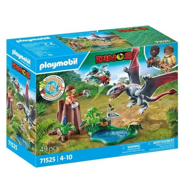 PLAYMOBIL 71525 Observationsdrönare med dimorfodon