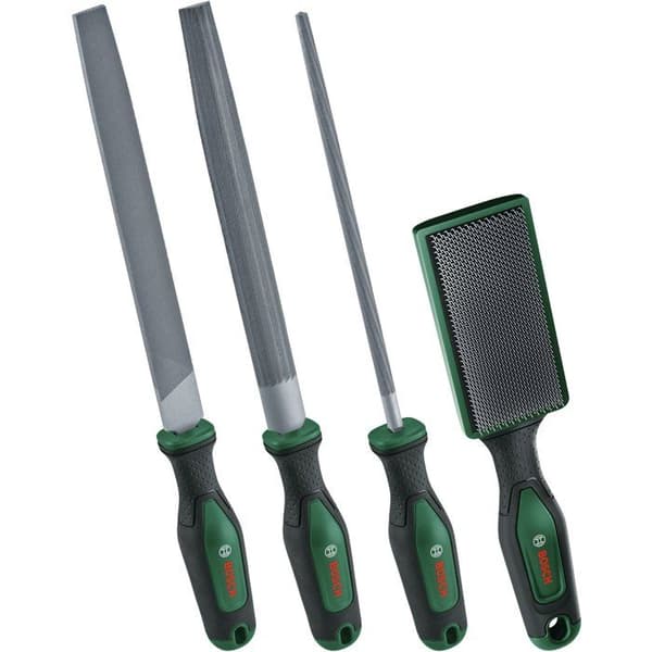 Bosch 200mm/8" filsats - med borste - 4 delar