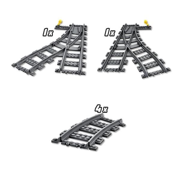 LEGO City 60238 Turnouts