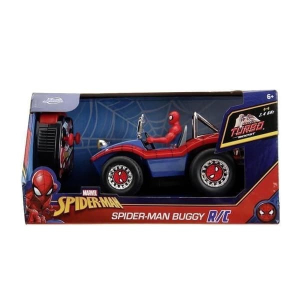 JADA - Jada Marvel RC Spiderman Buggy 1/24 - 6 år gammal