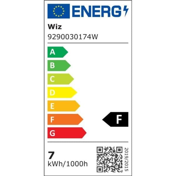 WiZ startpaket 2 anslutna Edison-lampor Vit variabel E27 50W + Nomadisk fjärrkontrolldimmer