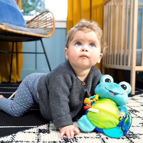 BABY EINSTEIN Ocean Explorers Neptunes Sensory Sidekick plyschleksak, från födseln