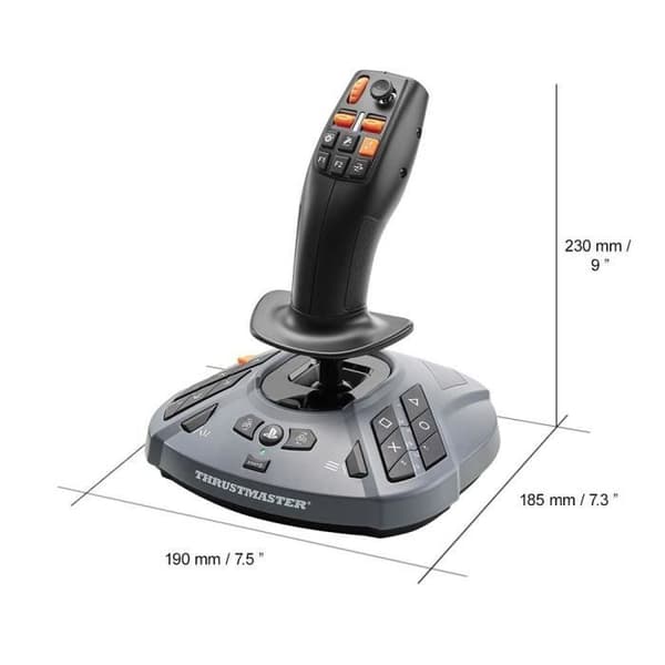 Joystick - THRUSMASTER - SimTask FarmStick - Svart/Grå