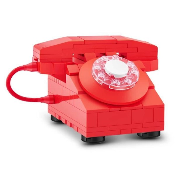 Byggsats - ZURU - Retro - 221 delar - 6 design - Nostalgisk atmosfär