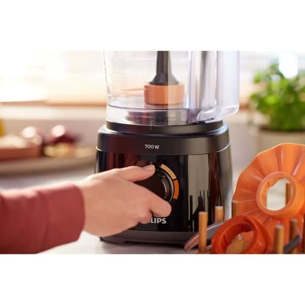 Multifunktionsrobot - PHILIPS - HR7320/00 - 700 W - 19 funktioner - 1,5 L - Vit